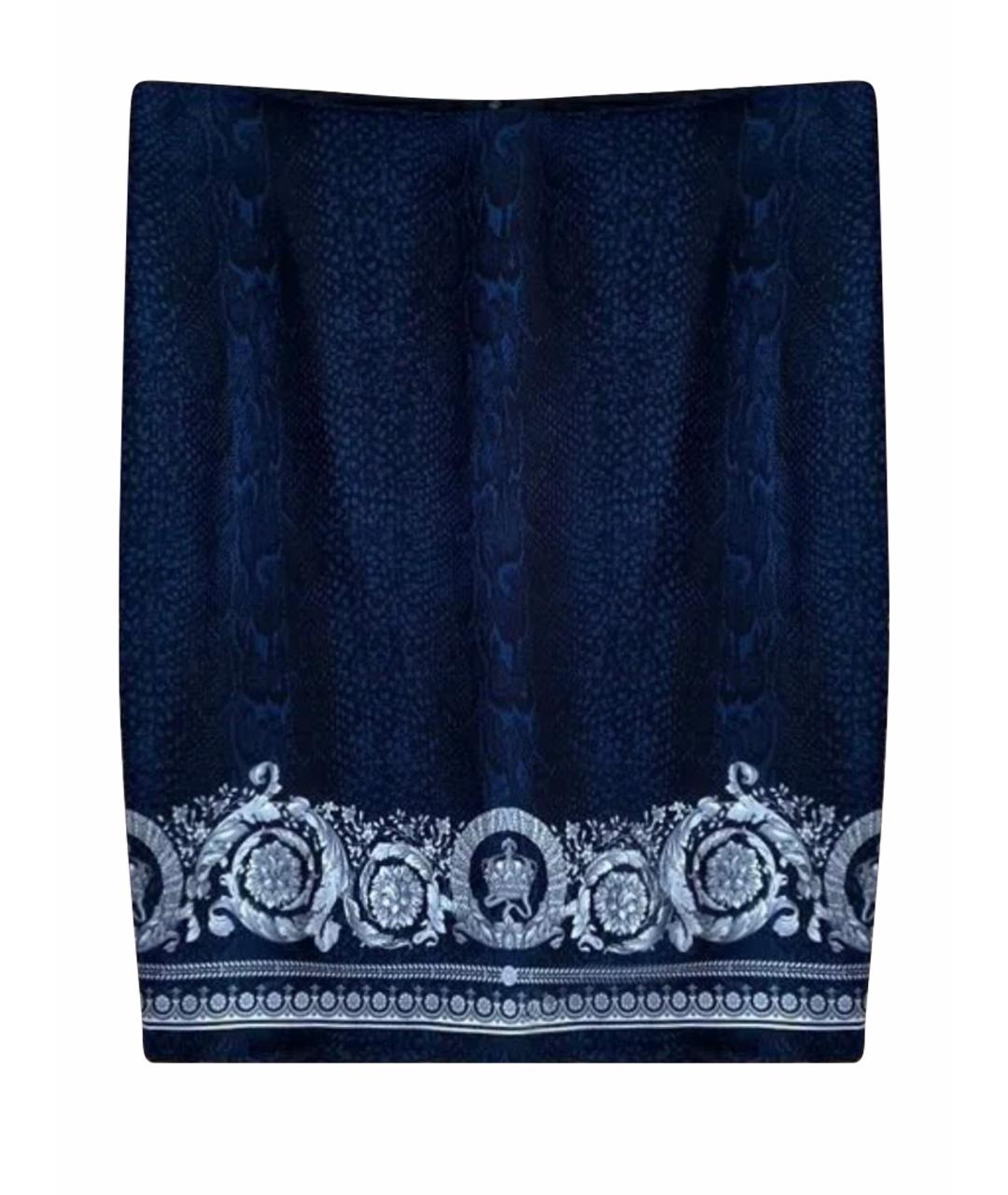 VERSACE Вискозная юбка миди, фото 1