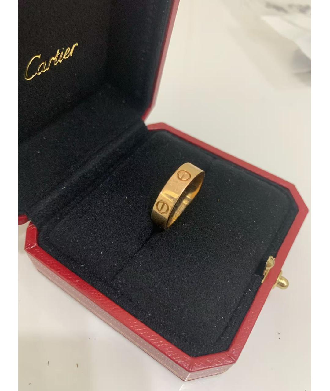 CARTIER Золотое кольцо из розового золота, фото 3