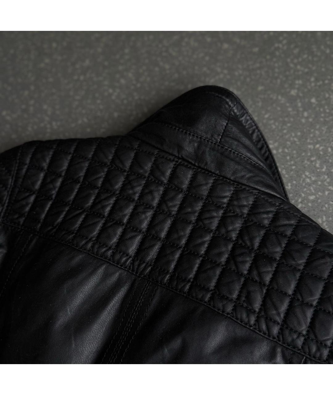 BELSTAFF Черная кожаная куртка, фото 5