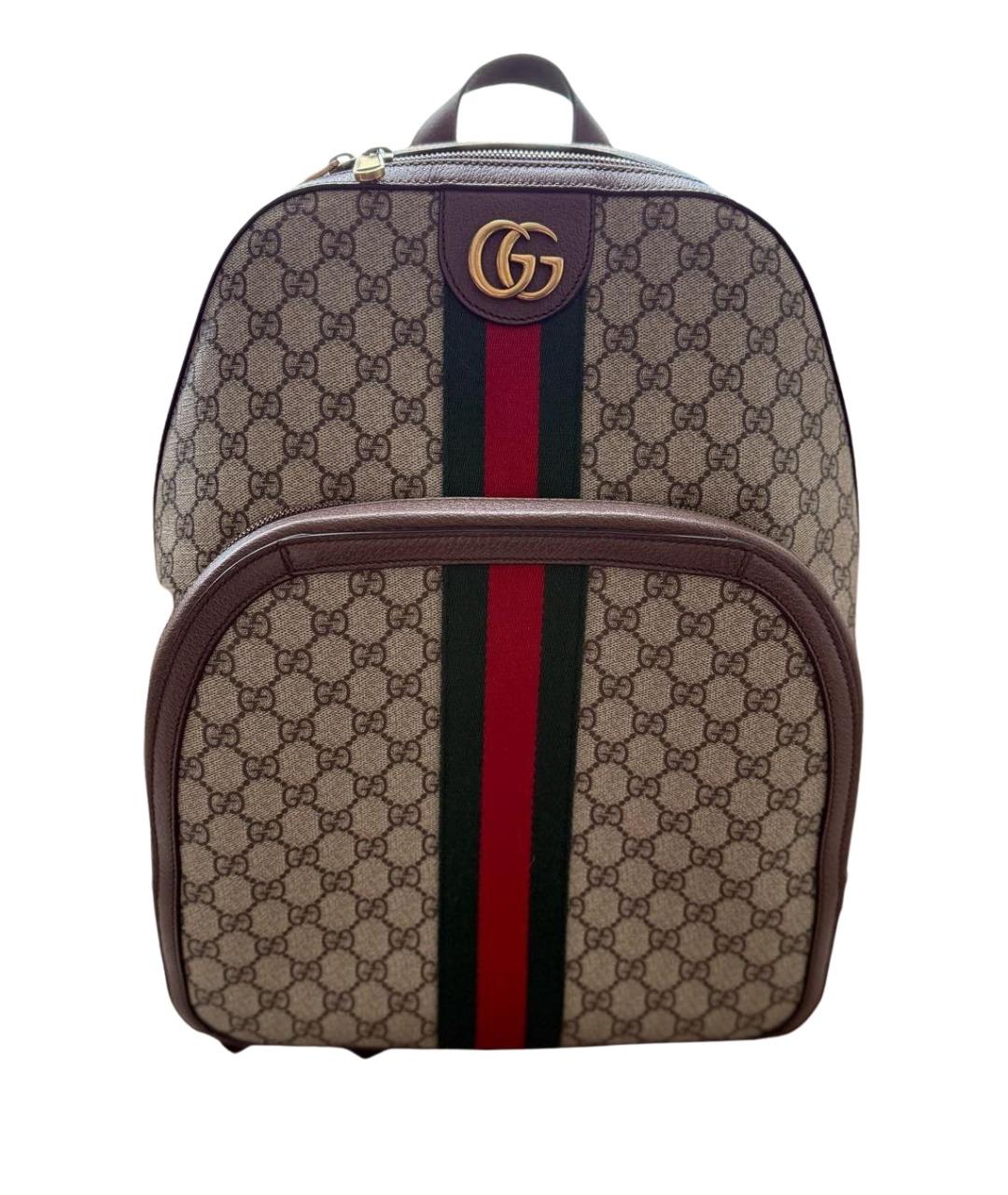 GUCCI Бежевый рюкзак, фото 1