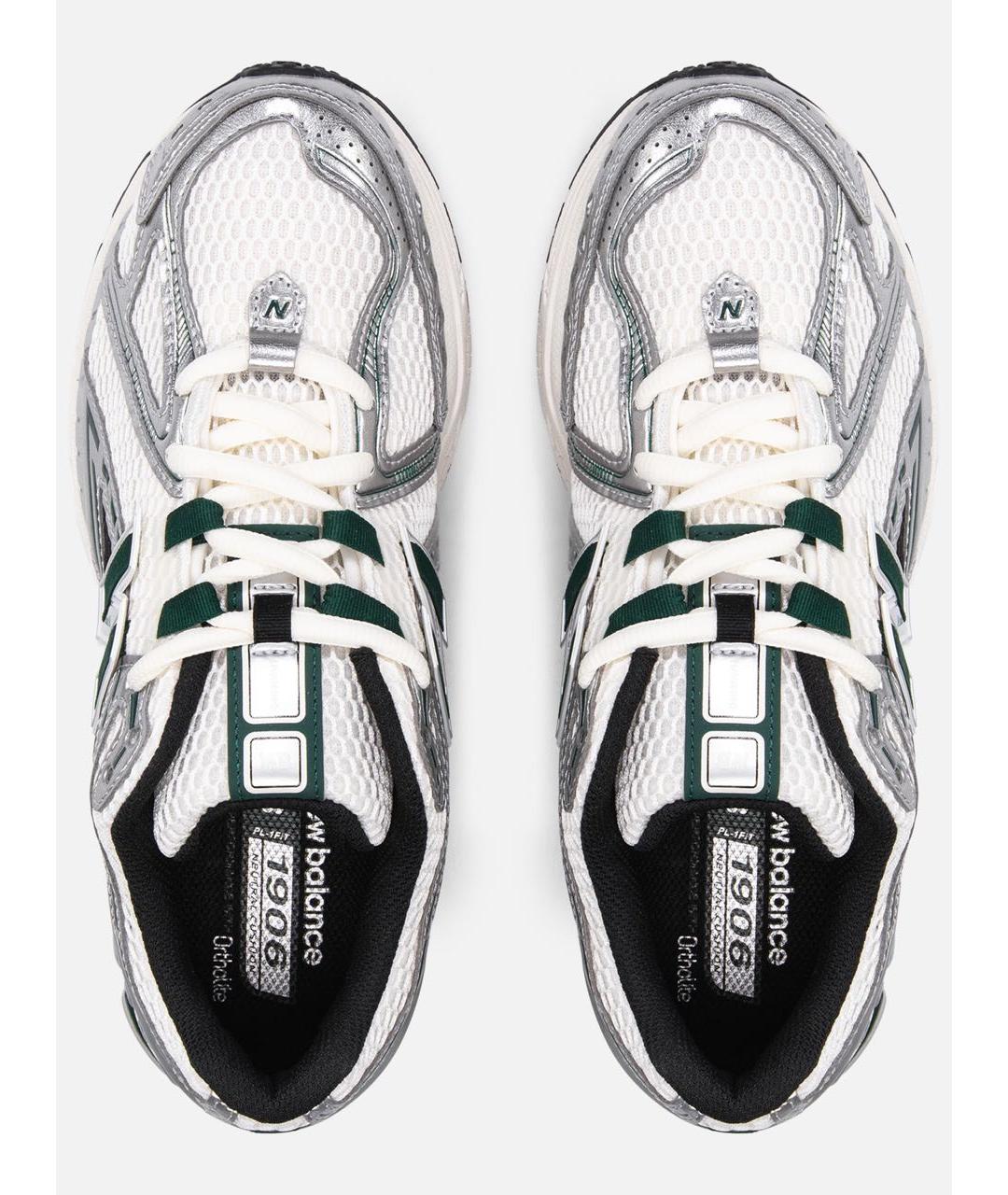 NEW BALANCE Белые синтетические низкие кроссовки / кеды, фото 3