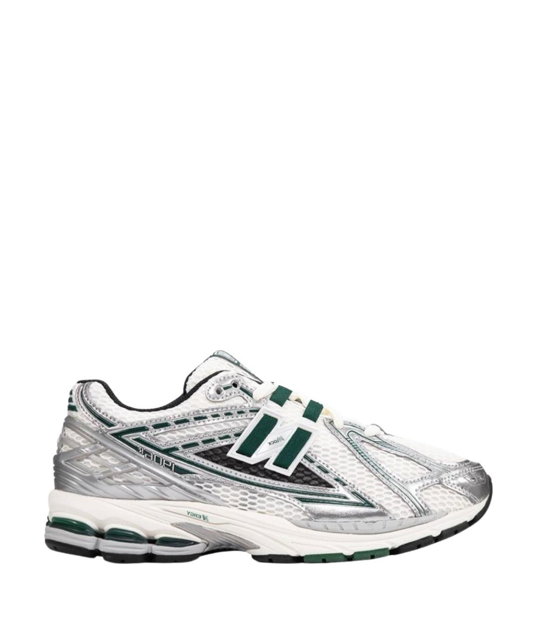 NEW BALANCE Белые синтетические низкие кроссовки / кеды, фото 1