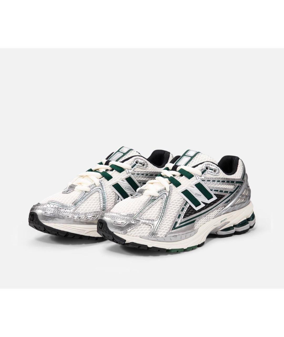 NEW BALANCE Белые синтетические низкие кроссовки / кеды, фото 2
