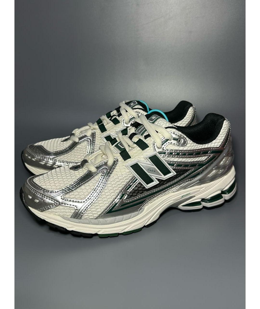 NEW BALANCE Белые синтетические низкие кроссовки / кеды, фото 5