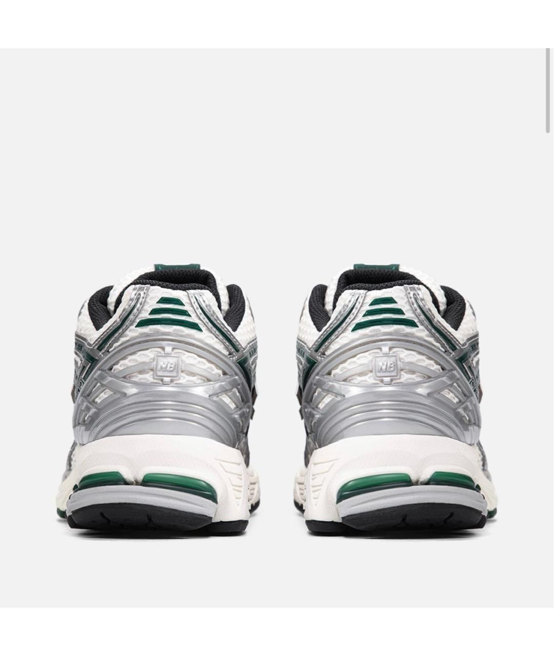 NEW BALANCE Белые синтетические низкие кроссовки / кеды, фото 4