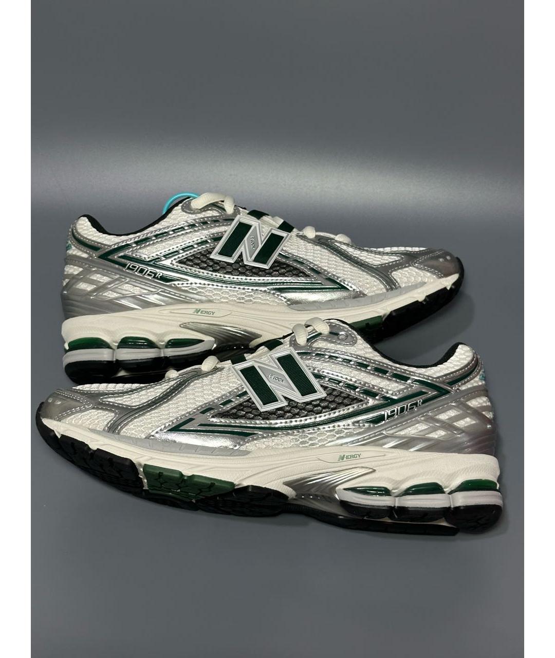 NEW BALANCE Белые синтетические низкие кроссовки / кеды, фото 7