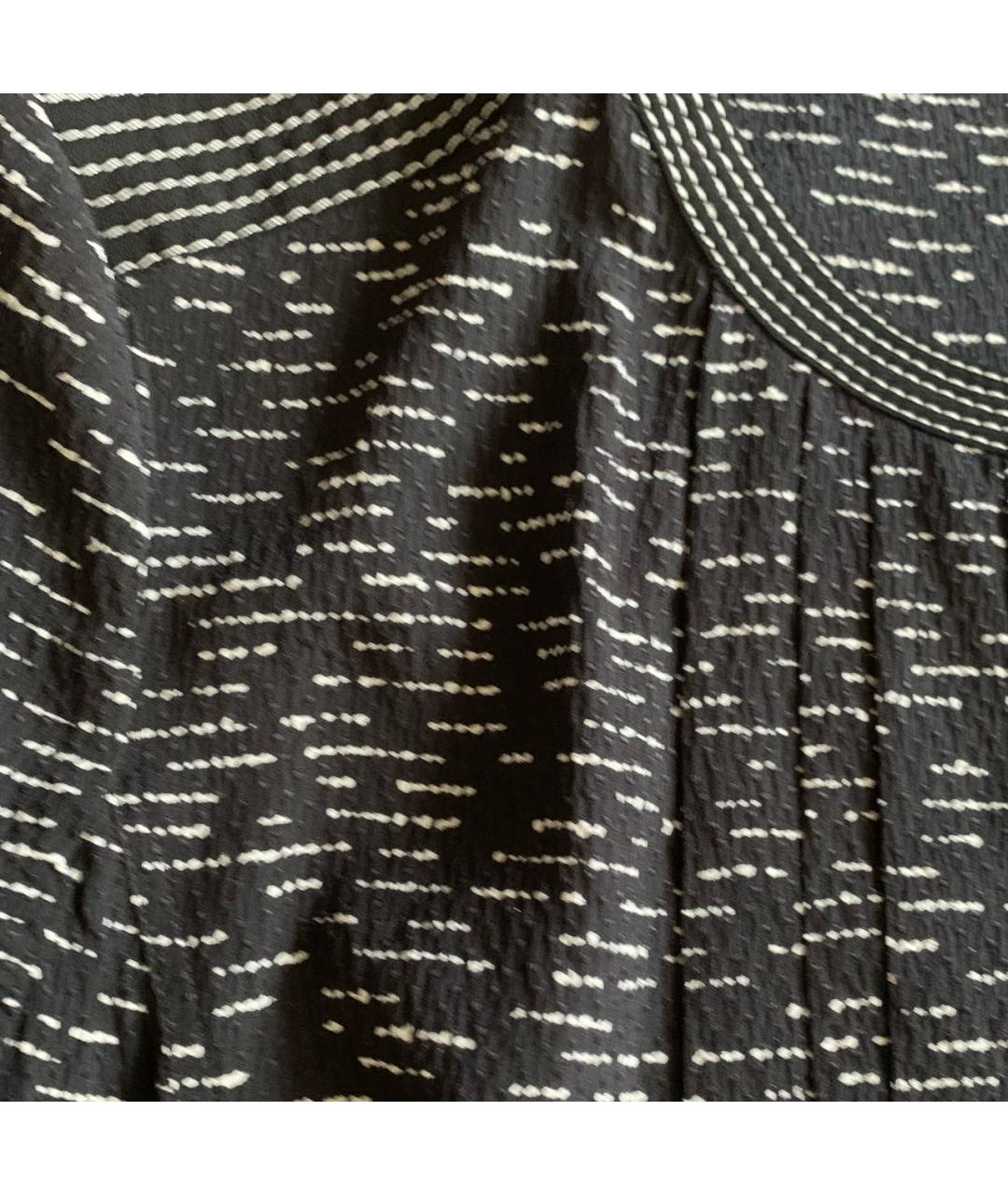 BURBERRY Черное шелковое повседневное платье, фото 4