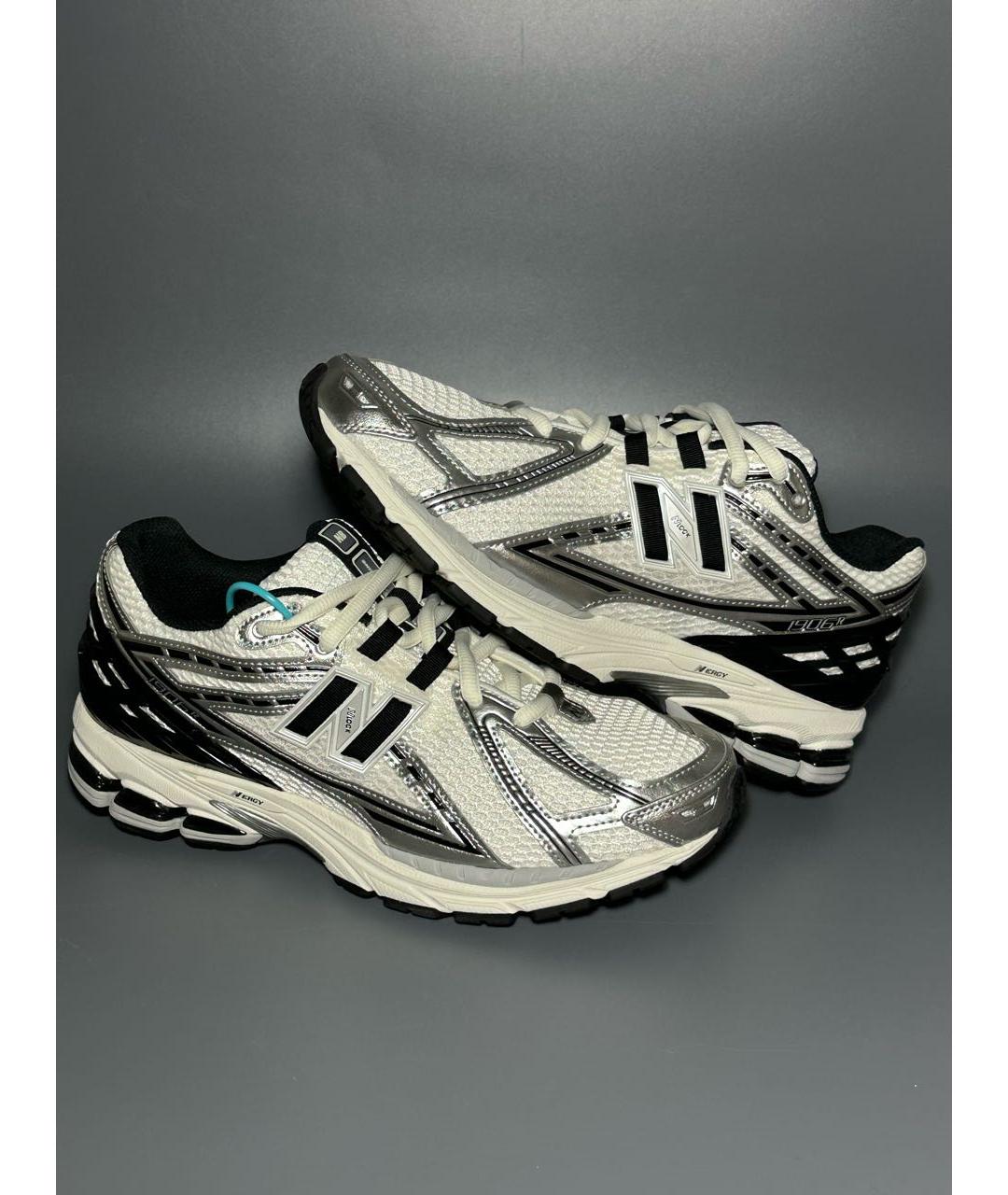 NEW BALANCE Белые синтетические низкие кроссовки / кеды, фото 6