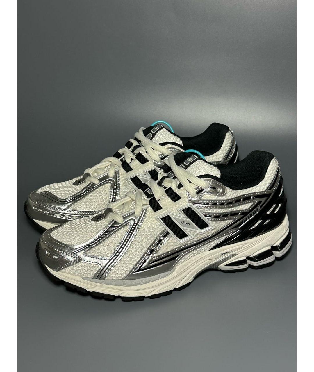NEW BALANCE Белые синтетические низкие кроссовки / кеды, фото 5