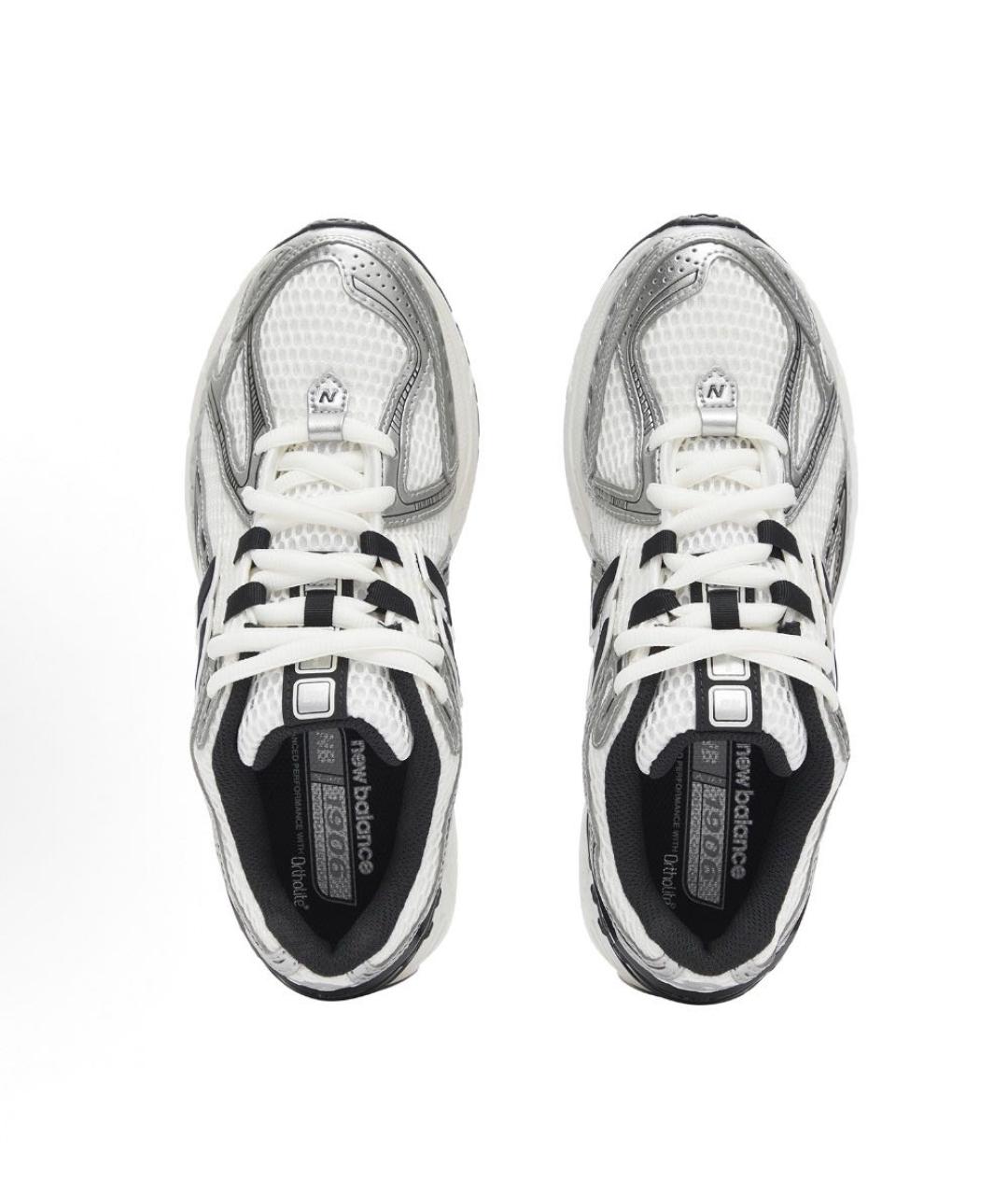 NEW BALANCE Белые синтетические низкие кроссовки / кеды, фото 3