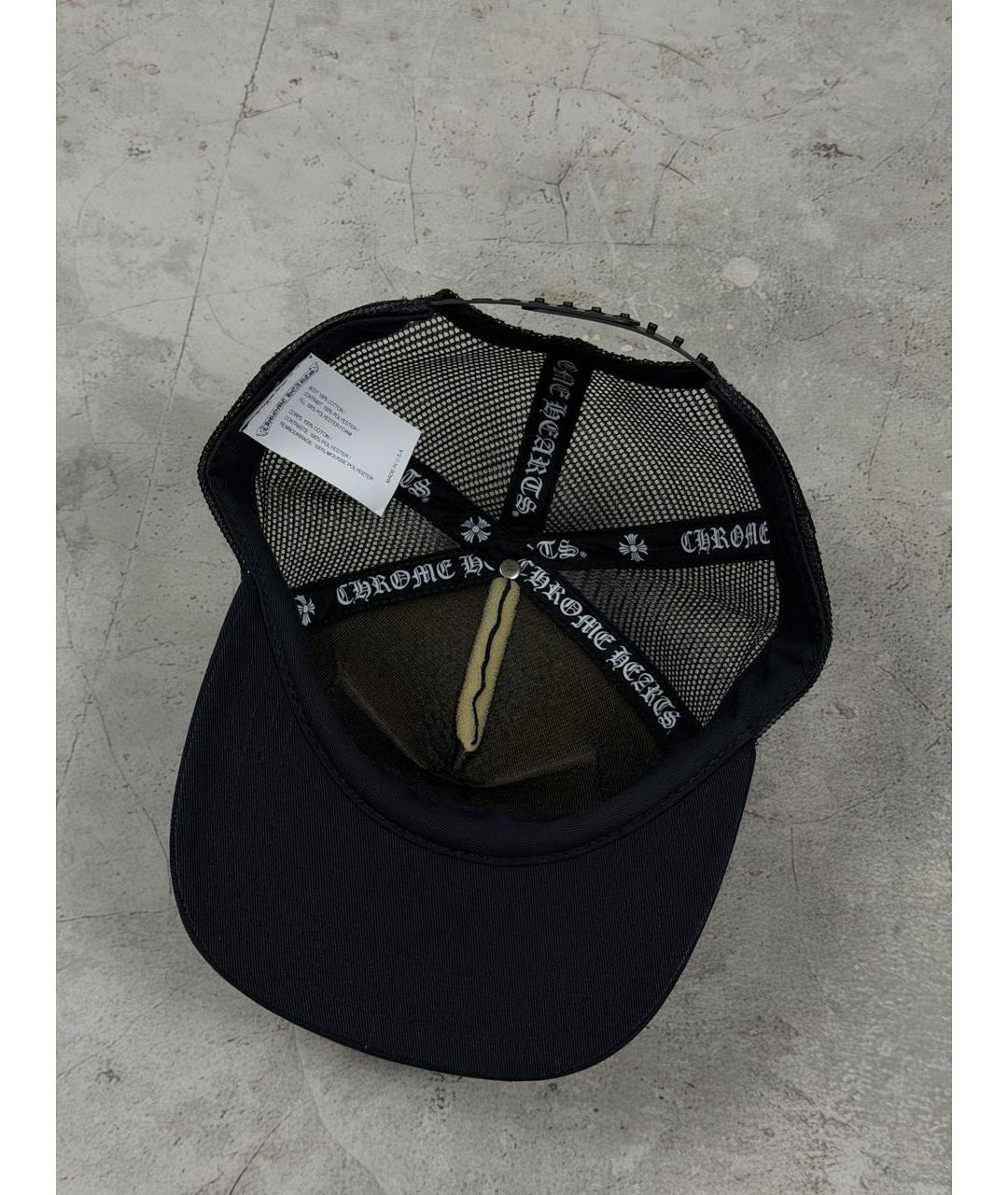 CHROME HEARTS Черная синтетическая кепка/бейсболка, фото 6