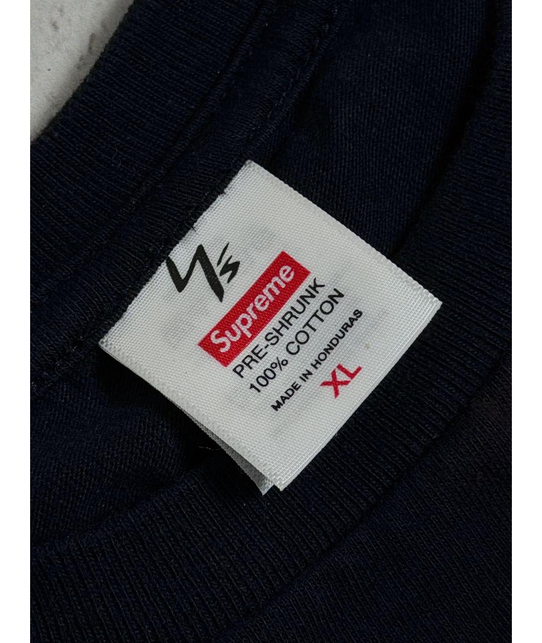 YOHJI YAMAMOTO Черная хлопковая футболка, фото 6
