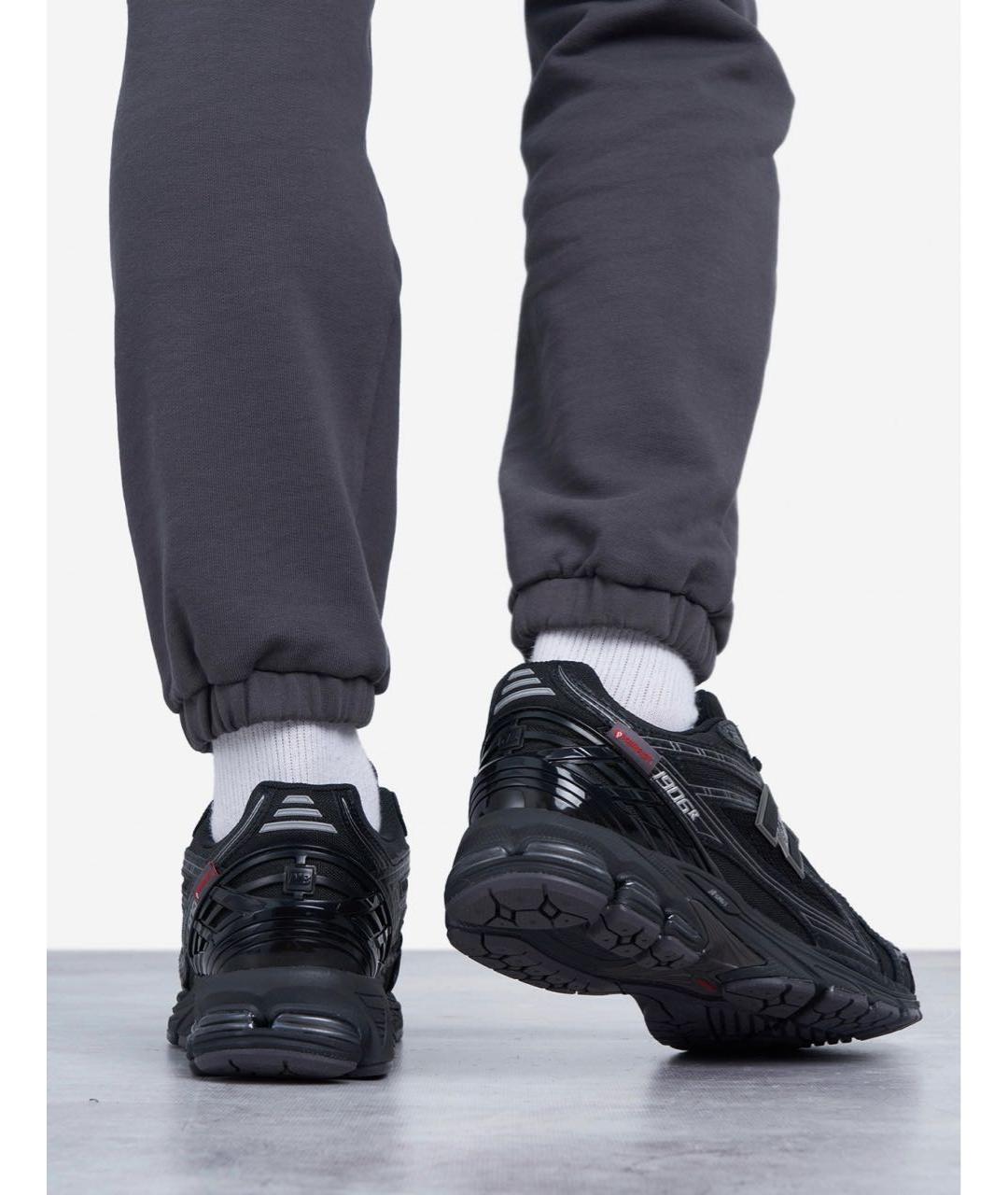 NEW BALANCE Черные синтетические низкие кроссовки / кеды, фото 8