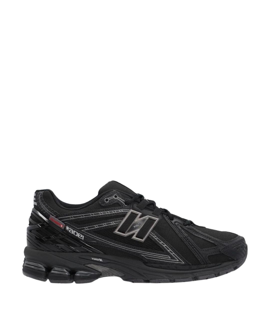 NEW BALANCE Черные синтетические низкие кроссовки / кеды, фото 1