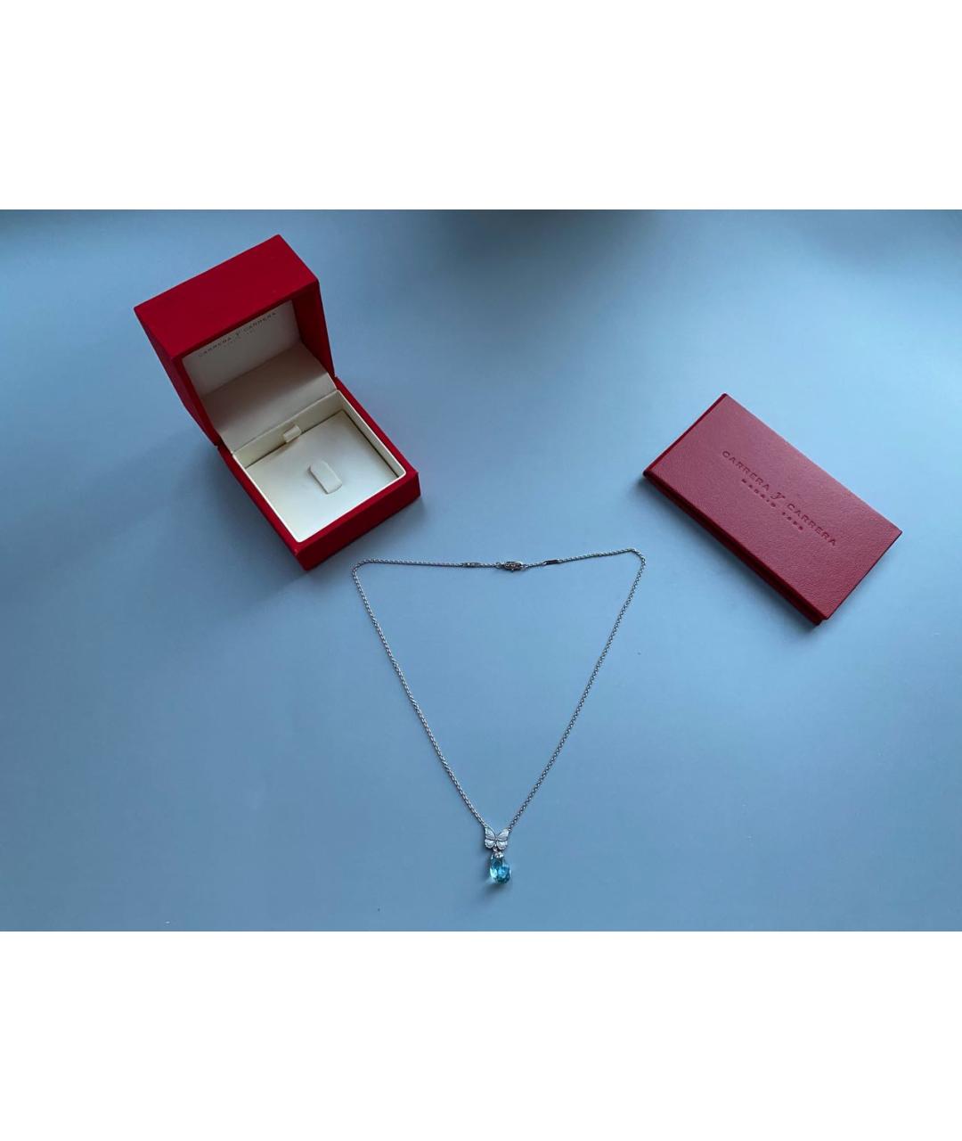 CARRERA Y CARRERA Серебряное колье из белого золота, фото 6
