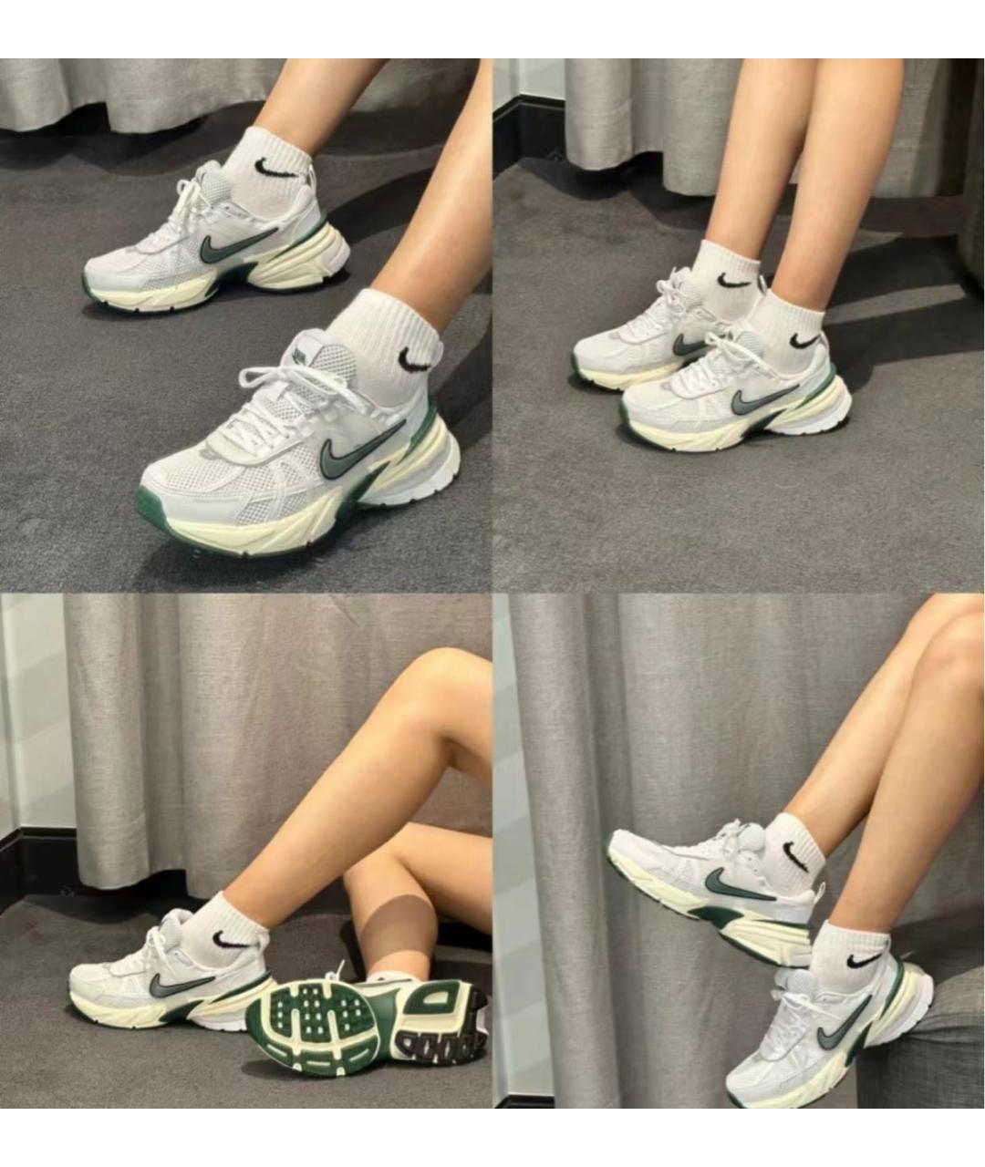 NIKE Белые кроссовки, фото 7