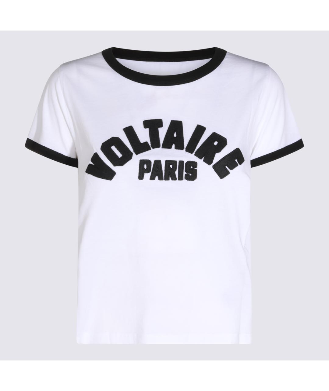 ZADIG & VOLTAIRE Белая хлопковая футболка, фото 2