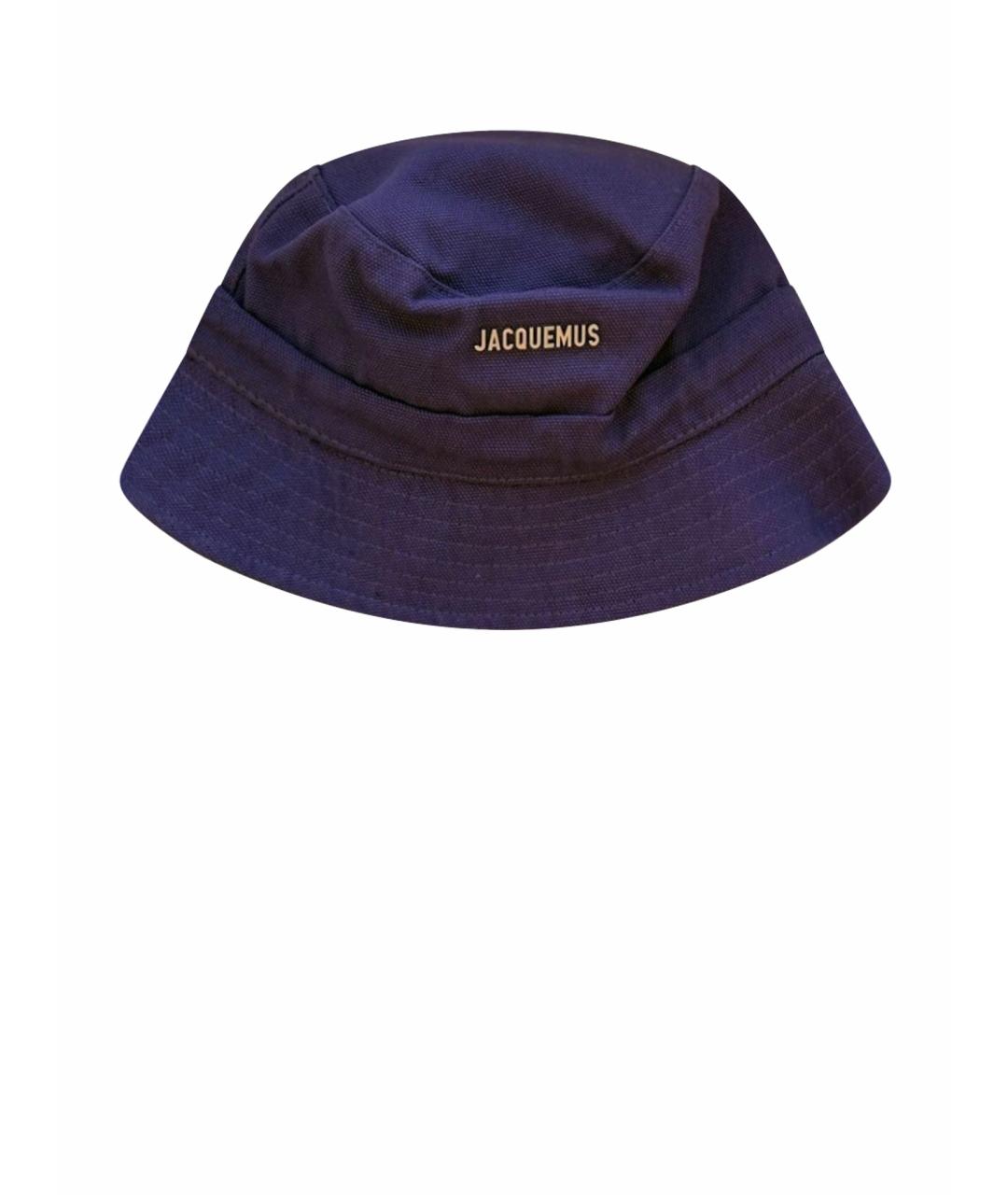 JACQUEMUS Фиолетовая хлопковая кепка/бейсболка, фото 5