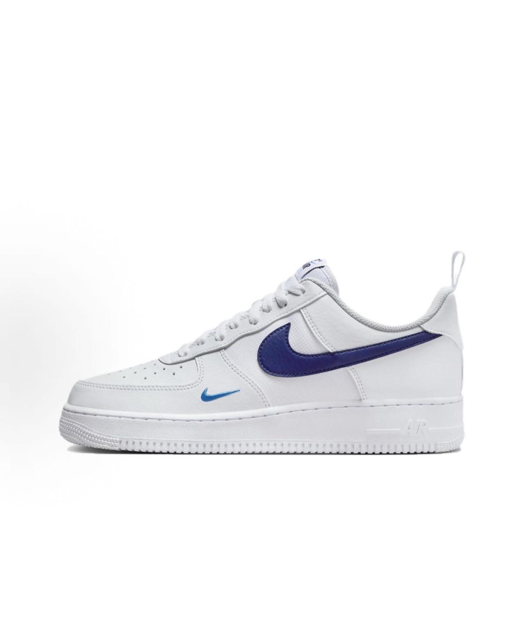 NIKE Белые кожаные низкие кроссовки / кеды, фото 9