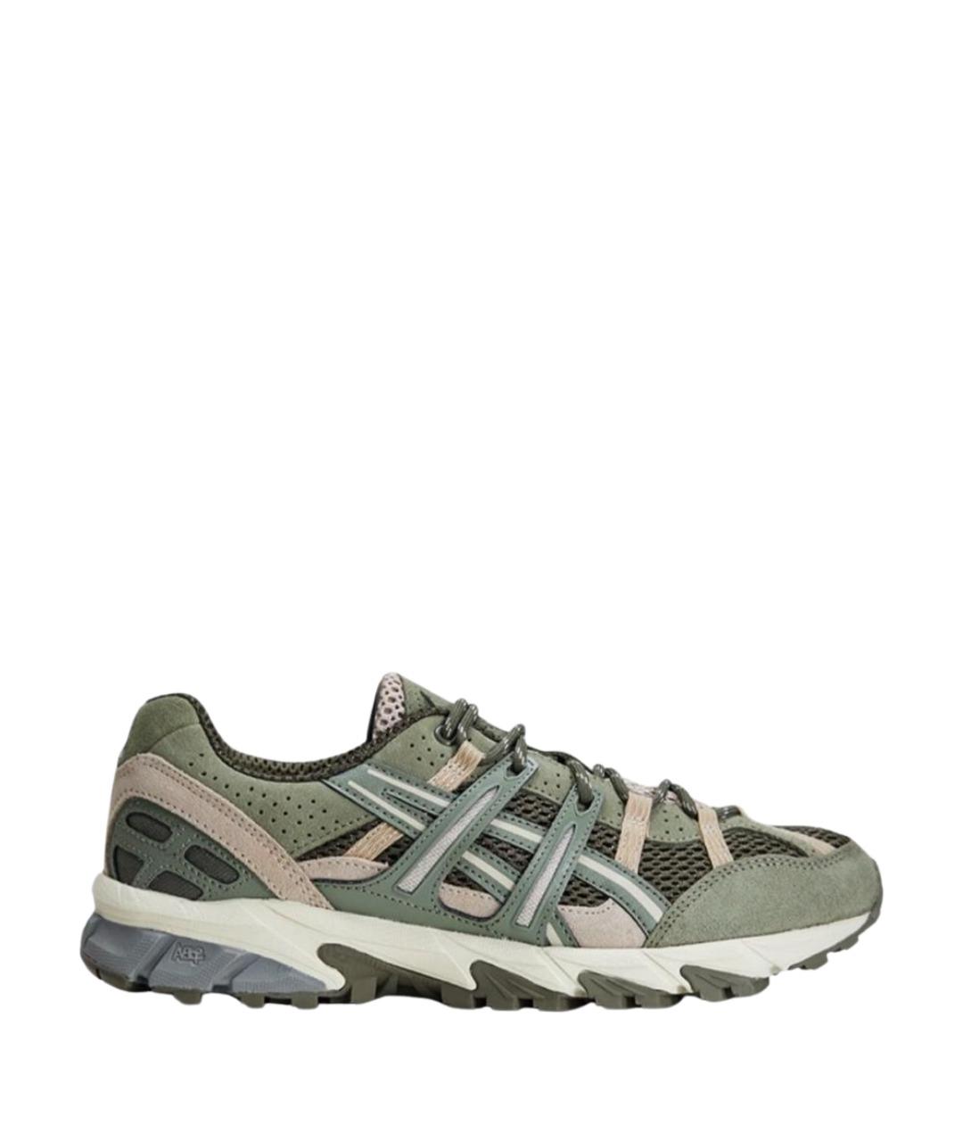 ASICS Зеленые низкие кроссовки / кеды, фото 1