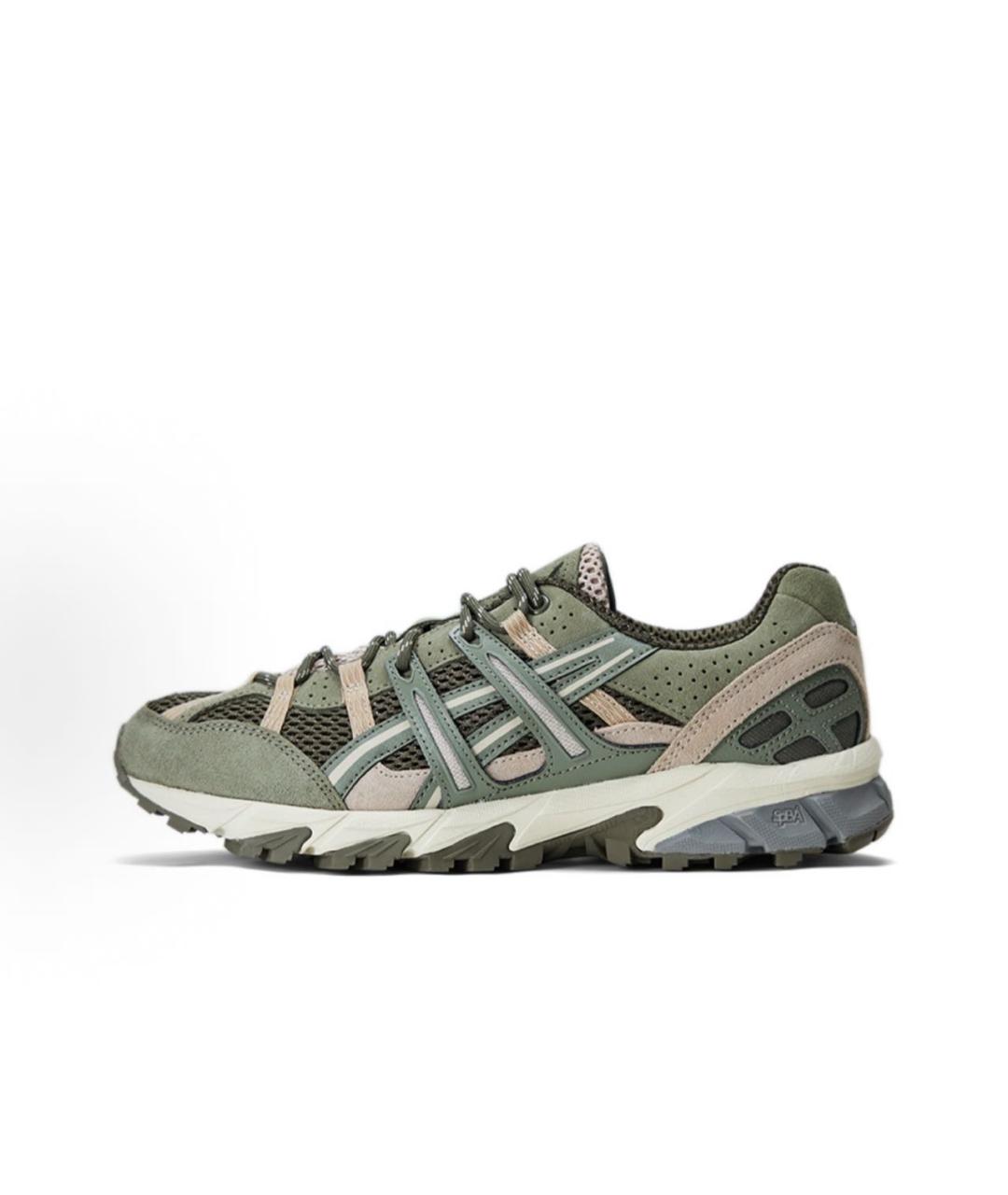 ASICS Зеленые низкие кроссовки / кеды, фото 7