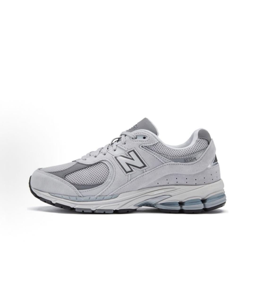 NEW BALANCE Серые замшевые низкие кроссовки / кеды, фото 9