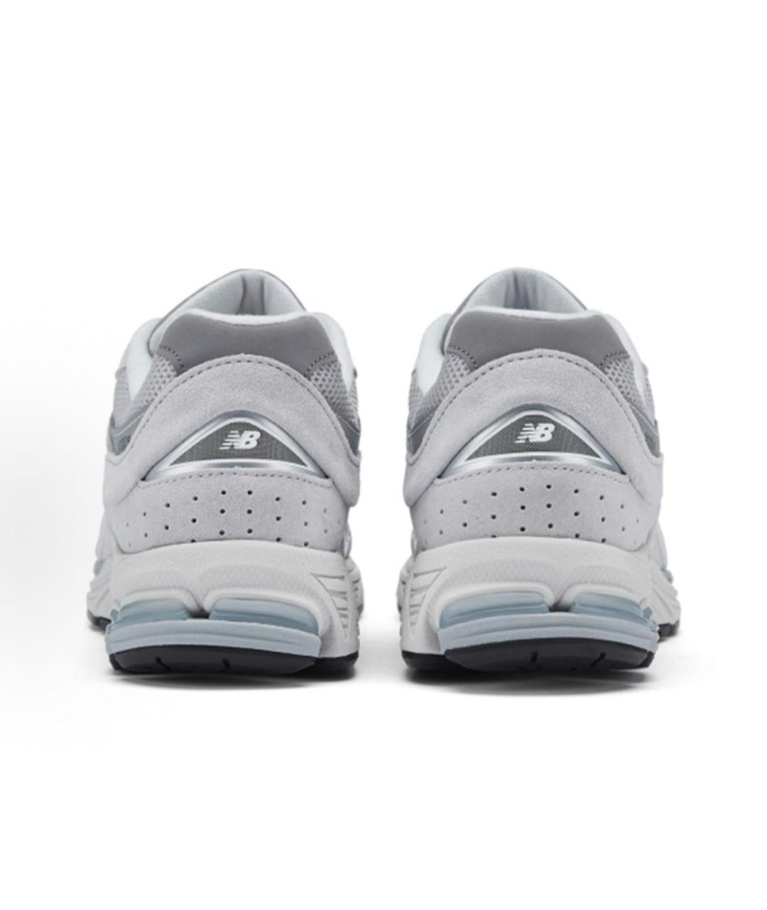NEW BALANCE Серые замшевые низкие кроссовки / кеды, фото 4