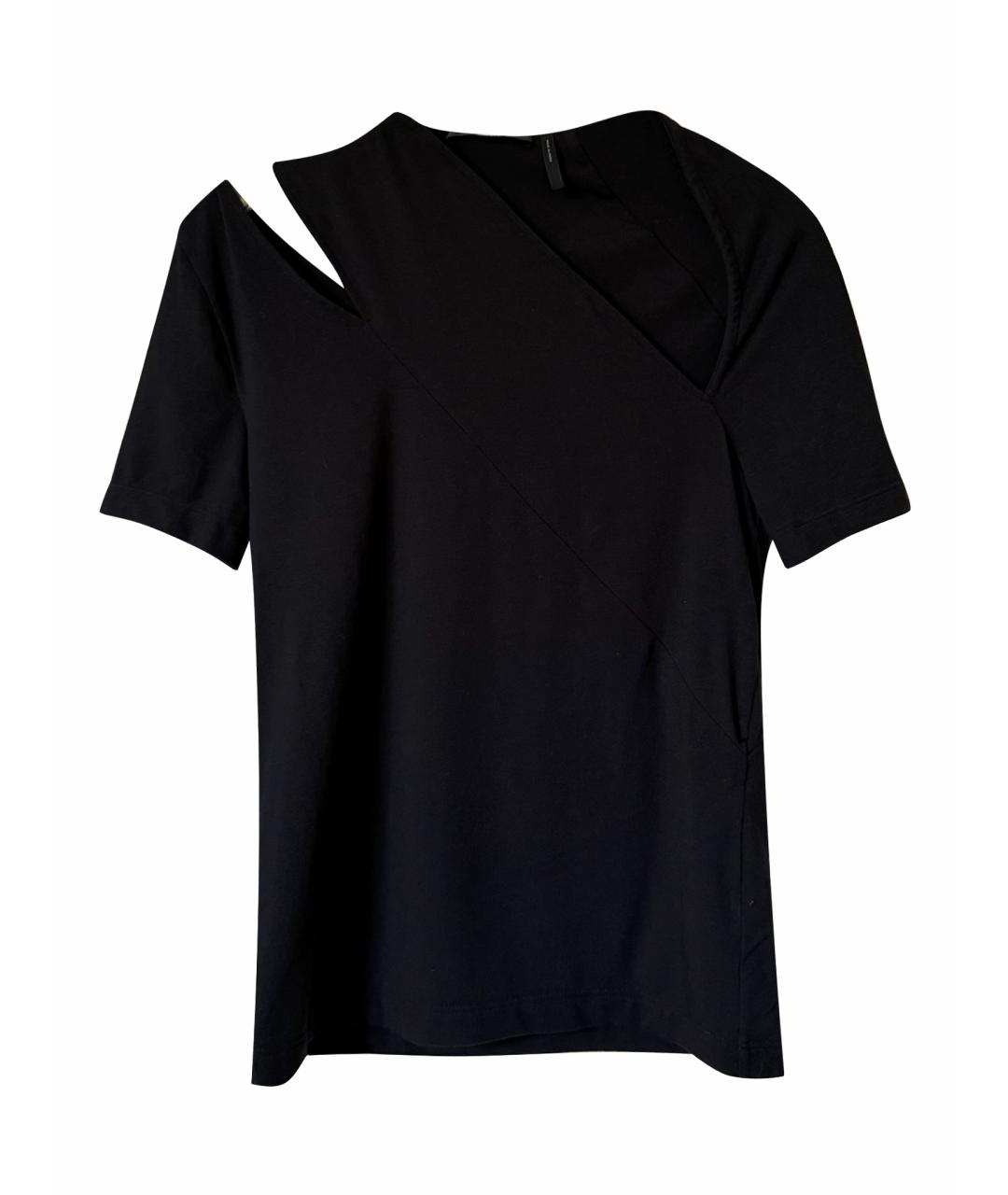 HELMUT LANG Черная футболка, фото 1