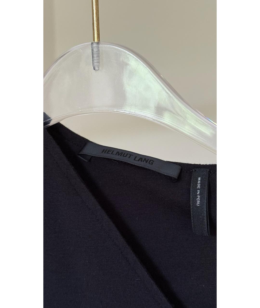 HELMUT LANG Черная футболка, фото 5