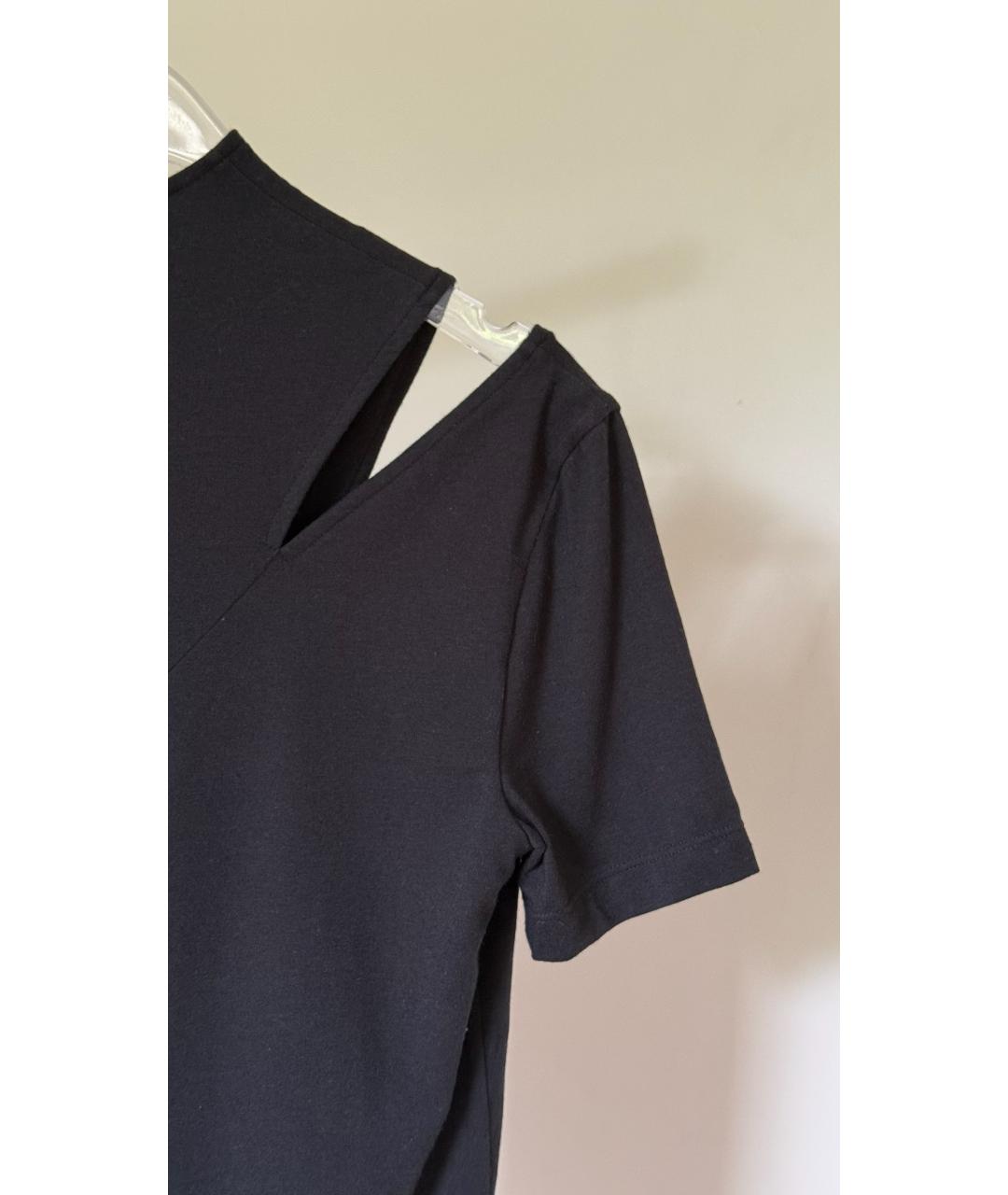HELMUT LANG Черная футболка, фото 3