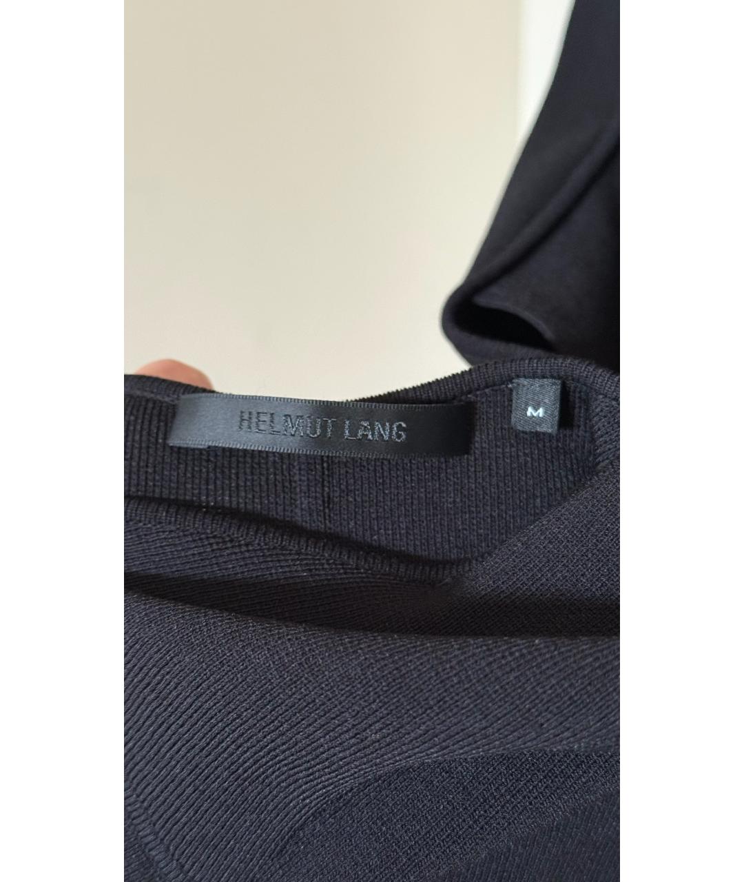 HELMUT LANG Черное боди, фото 6