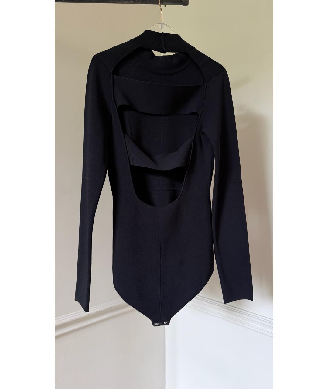 HELMUT LANG Черное боди, фото 2