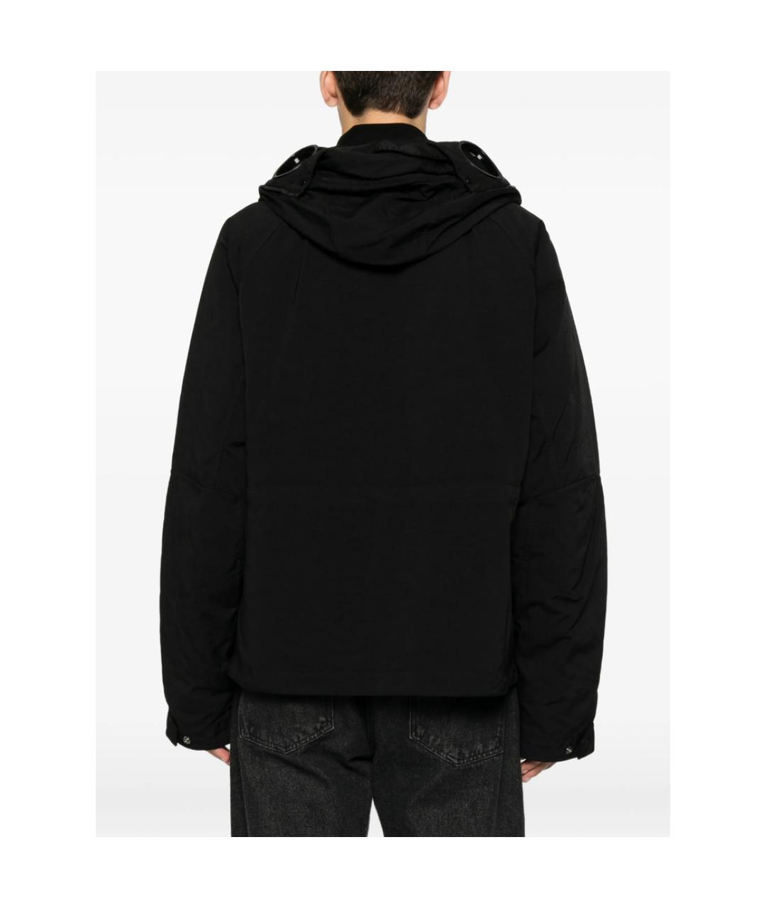 CP COMPANY Черная хлопковая куртка, фото 5
