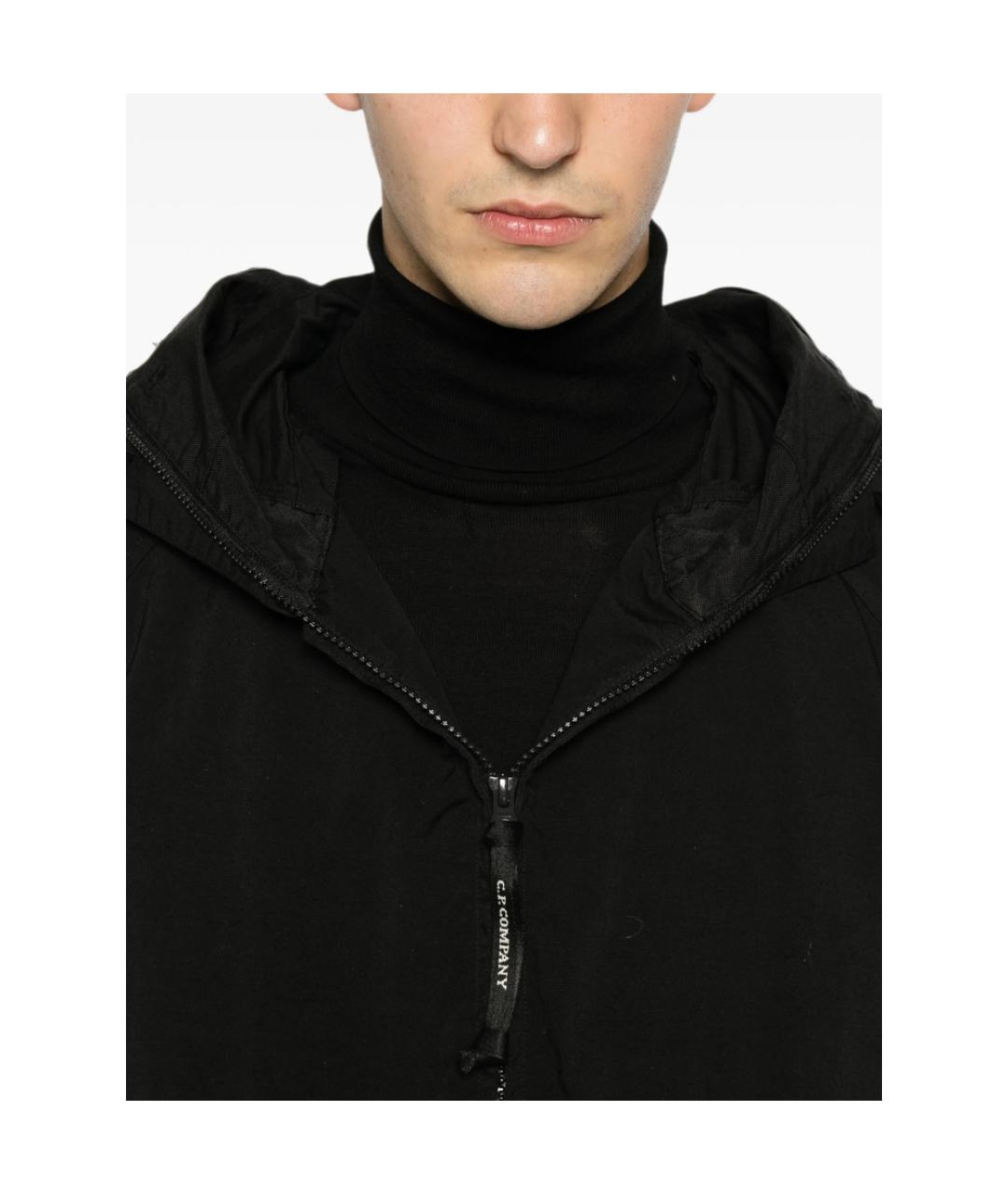 CP COMPANY Черная хлопковая куртка, фото 4