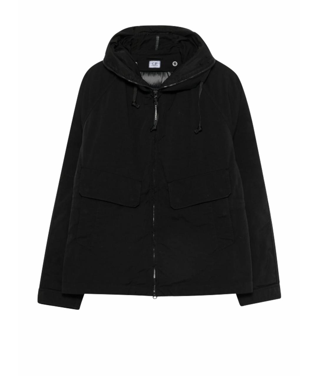 CP COMPANY Черная хлопковая куртка, фото 1