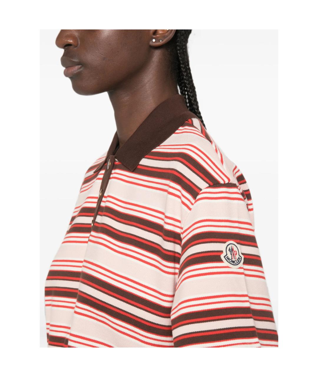 MONCLER Мульти хлопковая футболка, фото 3