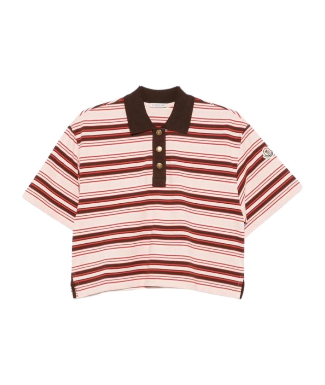 MONCLER Мульти хлопковая футболка, фото 1