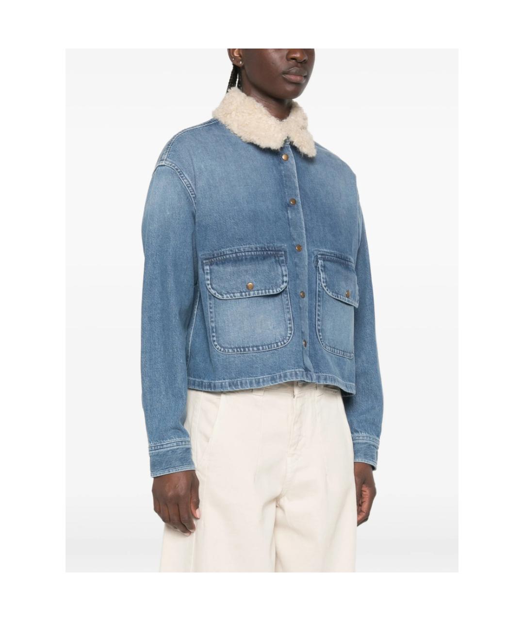 MONCLER Синяя куртка, фото 3