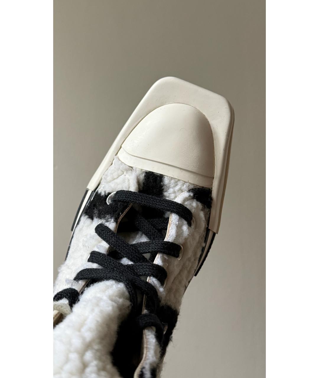 RICK OWENS DRKSHDW Белые кеды, фото 9