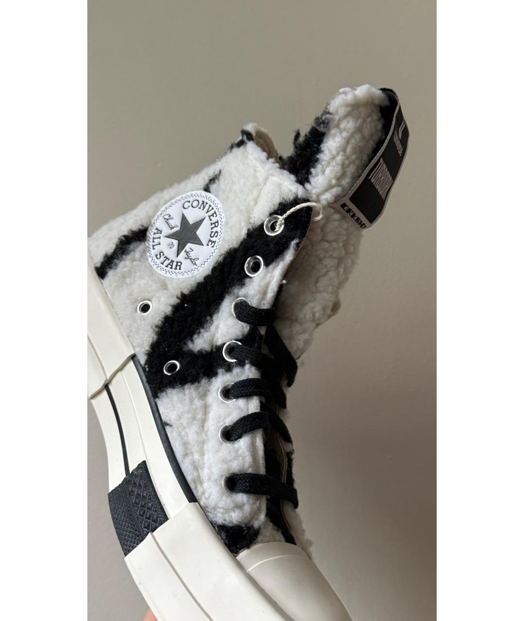 RICK OWENS DRKSHDW Белые кеды, фото 7