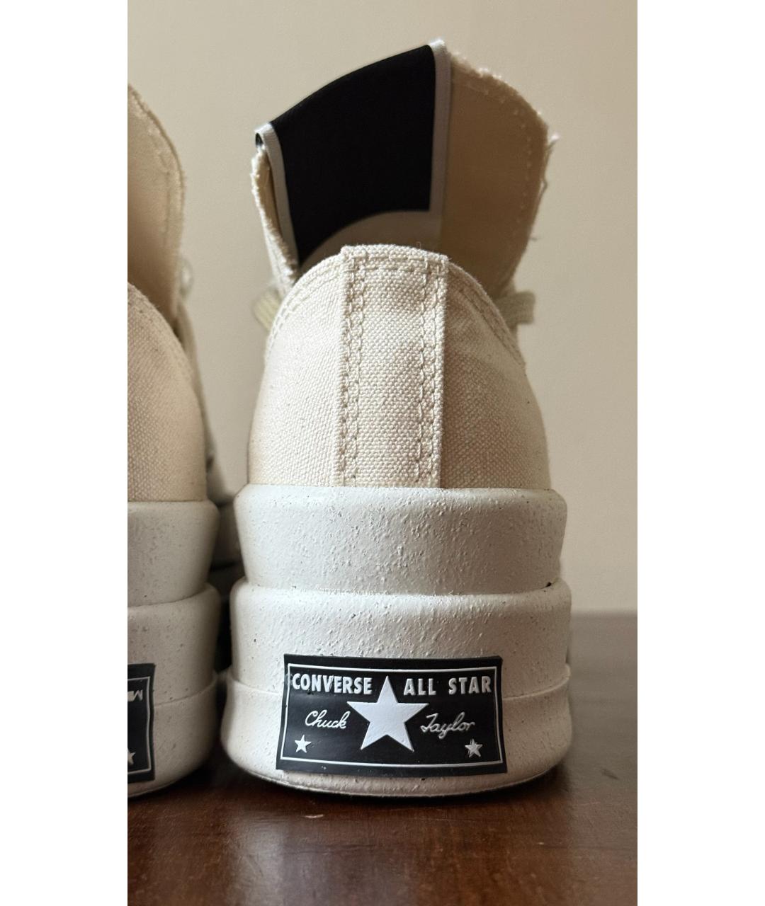 RICK OWENS DRKSHDW Белые кеды, фото 6