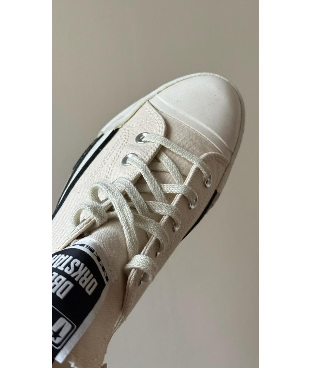 RICK OWENS DRKSHDW Белые кеды, фото 8