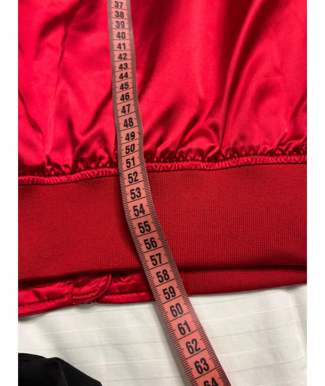 CALVIN KLEIN Красная полиамидовая куртка, фото 5