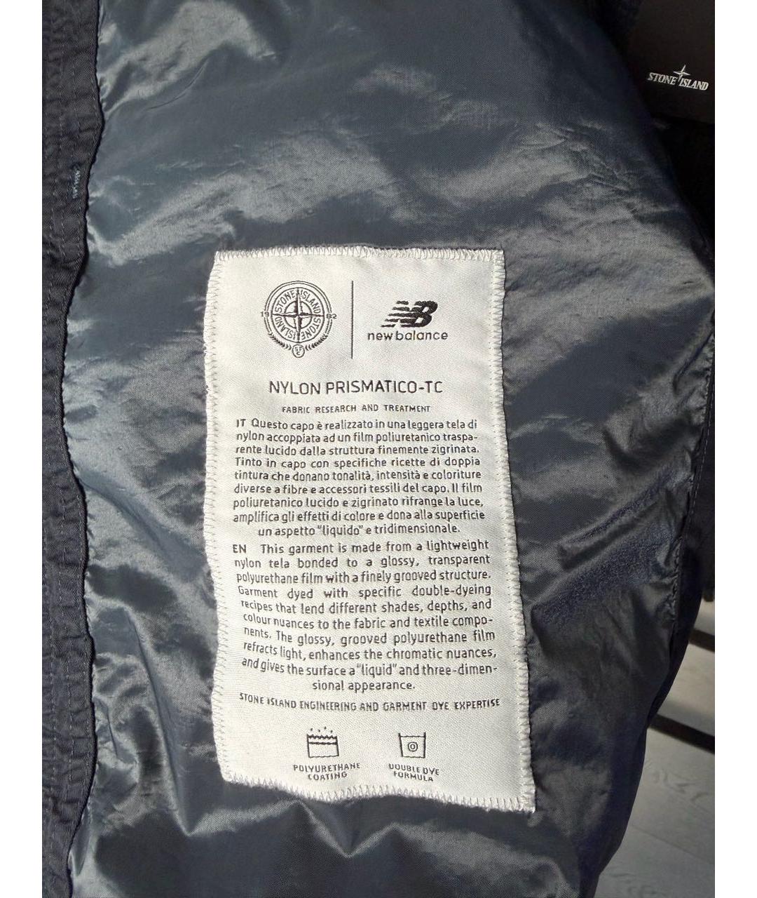 STONE ISLAND Зеленая синтетическая куртка, фото 7