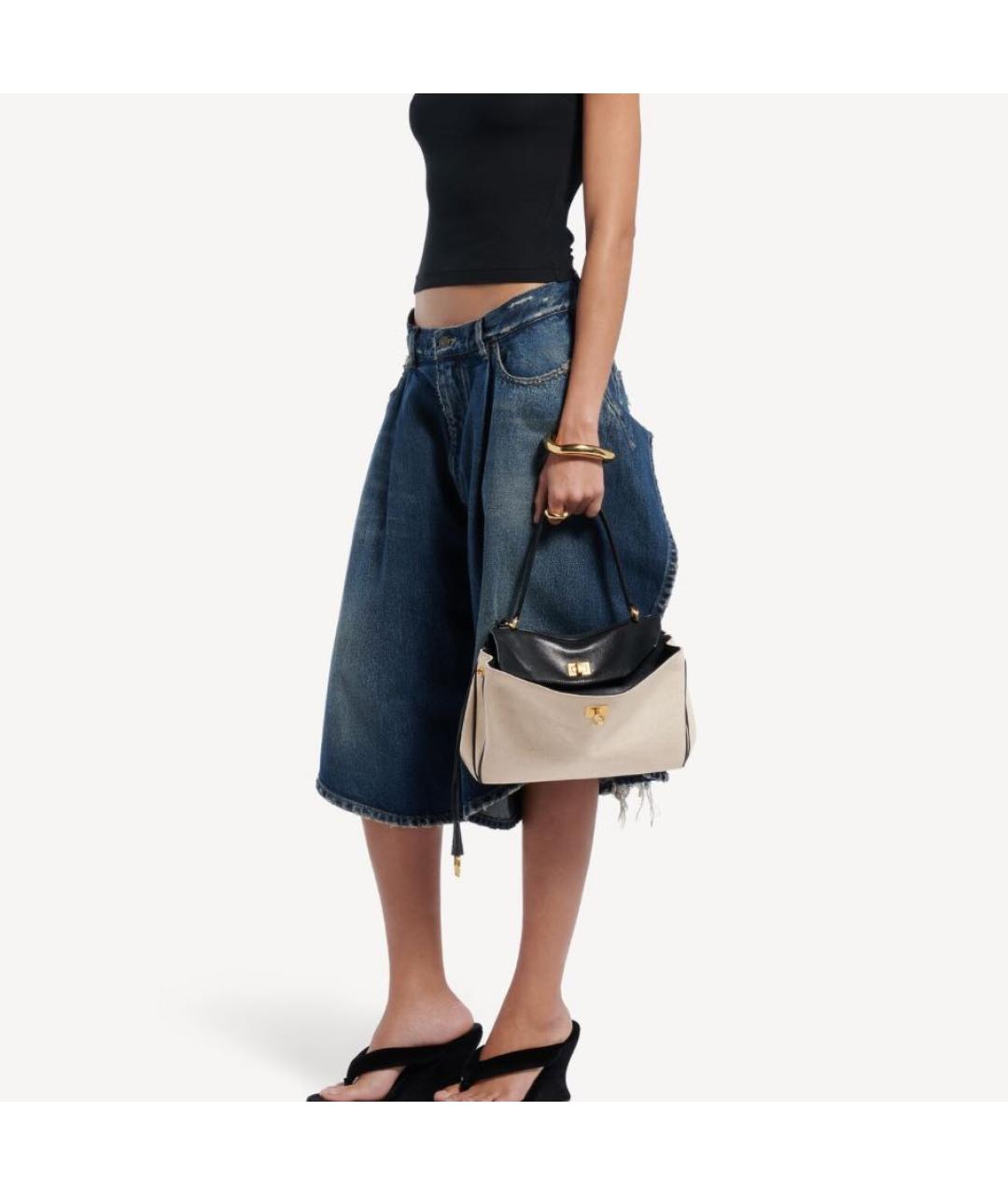BALENCIAGA Бежевая сумка тоут, фото 4