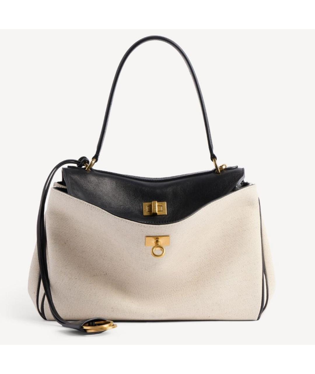BALENCIAGA Бежевая сумка тоут, фото 5