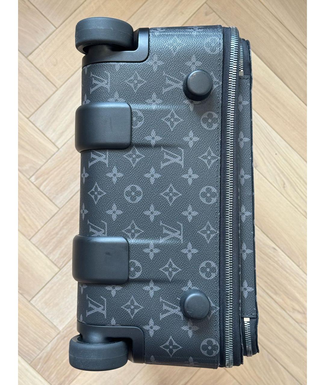 LOUIS VUITTON Черный чемодан, фото 7