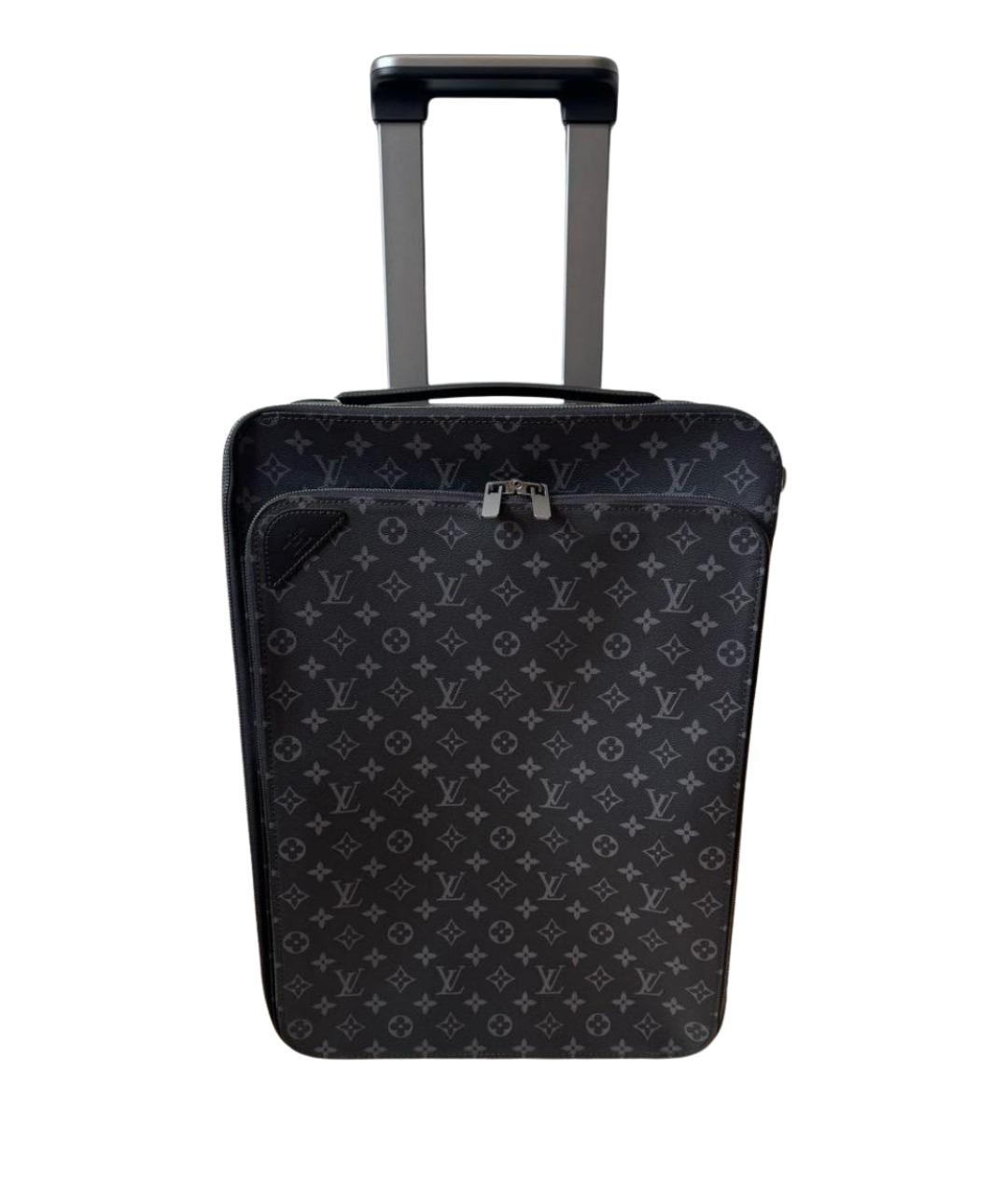 LOUIS VUITTON Черный чемодан, фото 1