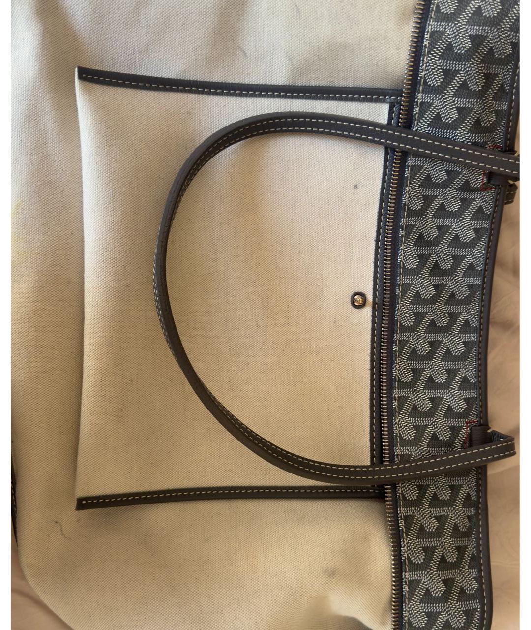 GOYARD Серая сумка тоут, фото 6