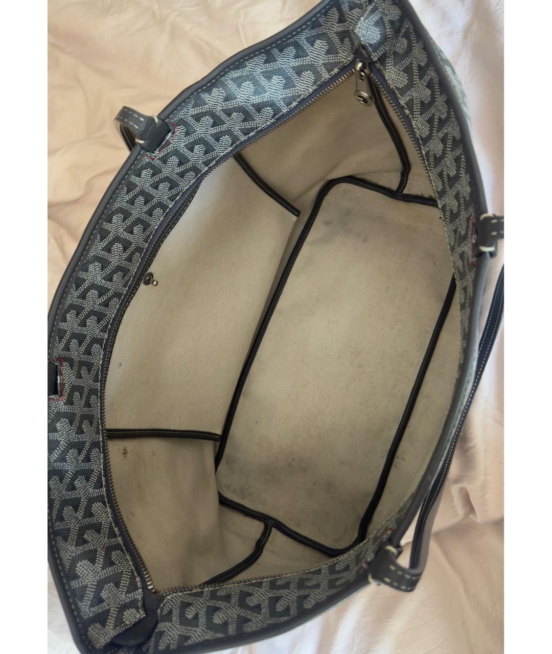 GOYARD Серая сумка тоут, фото 5